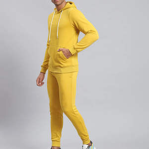 Survêtement décontracté d'hiver pour hommes, design 2-en-1 délavé à l'acide, en molleton 100% coton, vente en gros - Product Image 5