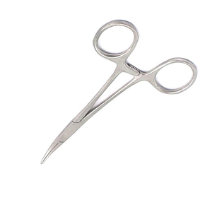 Juego de instrumentos quirúrgicos Halsted de acero inoxidable alemán con acabado mate, clase I, pinzas mosquiteras curvas para cirugía general, venta al por mayor - Product Image 3