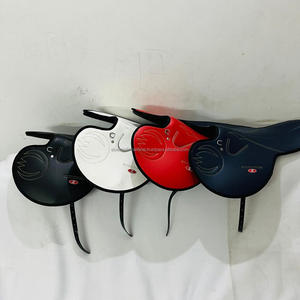 Meilleure vente Selle de course synthétique, selle de cheval d'exercice, taille 17 ", 17.5", 18 ", caractéristique disponible Matériau Type d'origine - Product Image 5