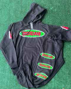 ชุดสเวตเตอร์ของผู้ชายผ้าคอตตอนสีล้วนระบายอากาศได้ดีแห้งเร็วเหมาะกับฤดูหนาว - Product Image 3