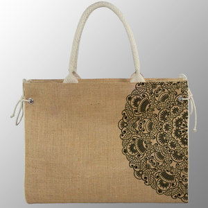printed jute shopping <b>bags</b> <b>beach</b> <b>bags</b> with logos artwork print customize <b>foldable</b> eco friendly jute gift brand promotion <b>bags</b> - Product Image 2