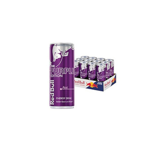Boisson énergisante RedBull édition violette originale 250 ml pour l'exportation, prix de gros, emballage de 24 - Product Image 4