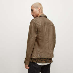 Chaqueta de Cuero para Hombre, Diseño 2026, Piel de Oveja de Alta Calidad, Cuello Alto, Logotipo Personalizado, Venta al Por Mayor a Precio Económico - Product Image 2