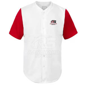 Último Estilo en Camisetas de Béisbol al por Mayor, Diseña Tu Propia Camiseta de Béisbol Personalizada - Product Image 1