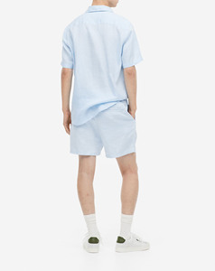 High Quality Men's 100% Cotton Casual Summer Shorts Quick-dry Anti-Wrinkle <b>Animal</b> Print High Waist Drawstring Closure Custom - Product Image 2