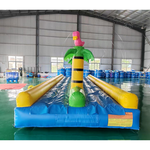 Commercial PVC <b>Inflatable</b> <b>Water</b> <b>Slide</b> Palm Tree Slip N <b>Slide</b> Outdoor Lawn <b>Inflatable</b> Slip And <b>Slide</b> For Kids Adults - Product Image 1