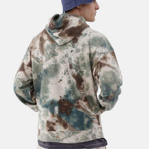 Sweat-shirts unisexes tie-dye de haute qualité, couleur unie, design optimal, séchage rapide, basiques, en coton mélangé, pour homme - Product Image 2