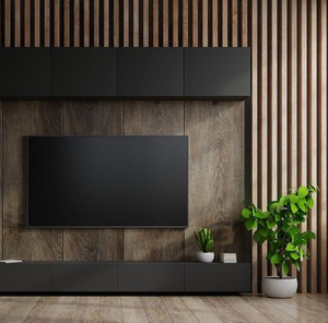 แผงผนัง WPC แบบตะแกรงตกแต่งเพดานแผงผนังแบบบูรณาการ - Product Image 2