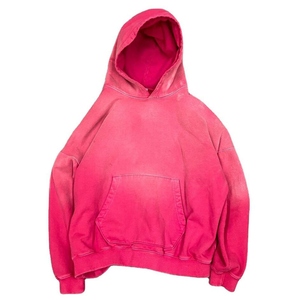 Sweat à capuche surdimensionné de haute qualité 340 g/m² 100 % coton personnalisé, anti-boulochage, style vintage pour homme - Product Image 1