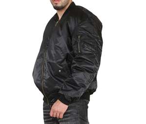 Blouson aviateur pour homme, style pilote, service personnalisé OEM, col montant, devant épais, respirant, hiver, toile extensible de haute qualité - Product Image 4