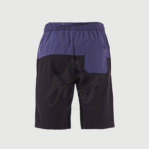 กางเกงขาสั้นลำลองสำหรับผู้ชายมีกุ๊นสองสีมีกระเป๋าเข้าข้าง - Product Image 4