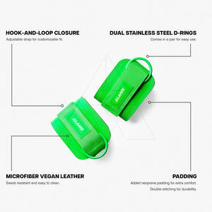 บริการ OEM สายรัดข้อเท้าหนังดีไซน์ล่าสุด คุณภาพพรีเมียม สายรัดข้อเท้าหนังปรับได้ - Product Image 2