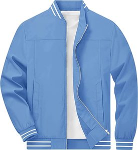 Chaquetas Varsity de Invierno Personalizadas para Hombre de Alta Calidad, Estilo Urbano, 2022, con Logotipo, Tejido de Lana, Ecológicas, Resistentes al Viento, de Secado Rápido y Transpirables - Product Image 1