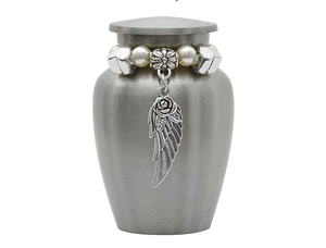 Urnas de cremación de metal personalizadas para cenizas Urna de cremación decorativa hecha a mano para cenizas humanas y de mascotas - Product Image 6