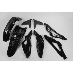 Kit di plastica nera per Husqvarna TC 250 2008-2010 accessori moto - Product Image 1
