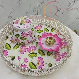 Elegante Bandeja de Servir de Madera con Asas Resistentes, Diseñada para Servir Bebidas, Aperitivos y Desayunos - Product Image 2