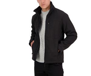 Coupe-vent léger à fermeture éclair pour hommes, veste de sport respirante imperméable en polaire pour le printemps - Product Image 1