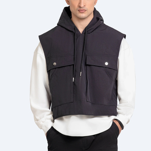 Sweat-shirts pour hommes de haute qualité avec logo personnalisé, 400 g, 100 % coton, molleton lourd, coupe classique, grande taille, anti-rides, automne - Product Image 4