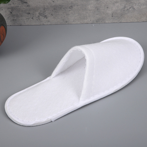 कम moq कारखाने मूल्य के साथ मेहमानों के लिए अनुकूलित योग्य होटल चप्पल प्रीमियम सुविधा - Product Image 3