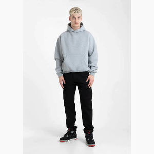 Servicio OEM, Sudaderas con Capucha de Forro Polar 100% Algodón, Estampadas y Lisas, para Hombre, Ropa Casual de Invierno, Abrigo de Moda Urbana para Otoño - Product Image 4