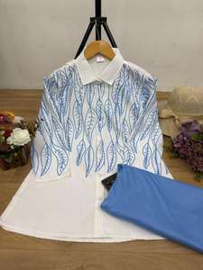 Pantalones Palazzo Rectos de Rayón Estampado Antiarrugas, Casuales y a la Moda, para Oficina, Fiesta, Vestido o Uniforme - Product Image 3