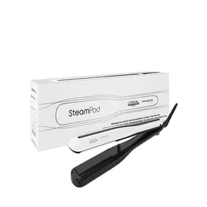 Popular profesional LED Vapor de agua Vapor Pod 450 Temperatura PTC Styler Steampod Plancha de pelo