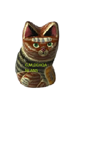 Handmade Eco-Friendly Chinese Style Easter Cat Doll New Design Party Decorations for Halloween Christmas Graduation Candy Usage - Product Image 3