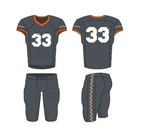 Uniforme de football américain sur mesure pour le sport, grande taille, à manches courtes, uniforme de football américain, nouvelle collection 2024 2025 - Product Image 5