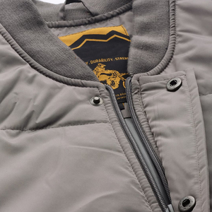 2025 à la mode Offre Spéciale haute qualité hiver brodé veste personnalisé hommes Bomber veste - Product Image 4