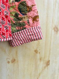 แจ็กเก็ตผ้าฝ้ายโบฮีเมียนลายดอกไม้, เสื้อโค้ทกันซ้ำได้สำหรับฤดูใบไม้ร่วงฤดูหนาว - Product Image 5