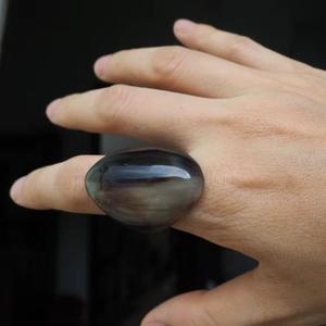 Buffalo Horn Ring Polished Party Ware Jewelry for Wedding Anniversary Hot Sale Color Natural Horn - Product Image 1