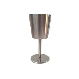 luxury Clubs Pubs Restaurant goblet water Stainless Steel Champagne Glasses Lead Free Crystal glass juice glass for hotel