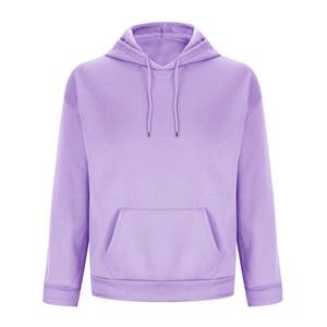 Sweat-shirt à capuche pour homme en polyester/coton, manches longues, cordon de serrage, confortable, uni, coupe régulière, sweat-shirt à capuche athlétique, poche, automne - Product Image 1