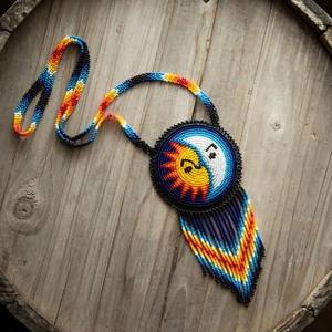 สร้อยคอจี้ลูกปัดทำด้วยมือพร้อมเครื่องประดับชนเผ่าชนเผ่าที่มีสีสันสำหรับผู้หญิงเครื่องประดับแฟชั่นสไตล์โบฮีเมียน - Product Image 6