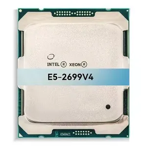 Intel cpu E5-2699V4 Xeon işlemci 2699RV4 4669V4 2699V4 profesyonel işlemci pc oyun için kullanılan E5-2699AV4
