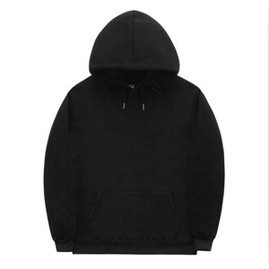 Sweat à capuche épais pour hommes Pull à logo personnalisé Sweat-shirt polaire de sport de qualité en jersey Pull à capuche solide en tissu - Product Image 2