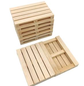 Decoration Small Mini Wooden Pallet <b>Coaster</b>/Serving Square Wooden <b>Coaster</b>/<b>Drinks</b> Pallet Round <b>coaster</b> Set Natural Wood <b>coaster</b> - Product Image 6