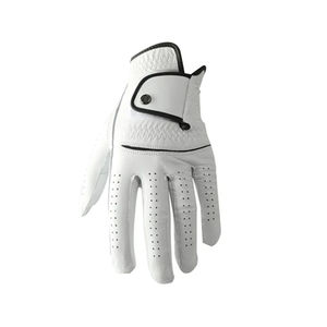 Venta al por mayor de guantes de golf de mano izquierda de los hombres de cuero genuino con chico de piel de oveja para los deportes - Product Image 1