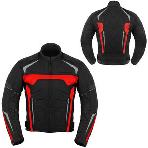 Veste de moto respirante de haute qualité en Cardura pour homme et femme, protections de course, doublure coupe-vent, séchage rapide, utilisation toutes saisons - Product Image 6