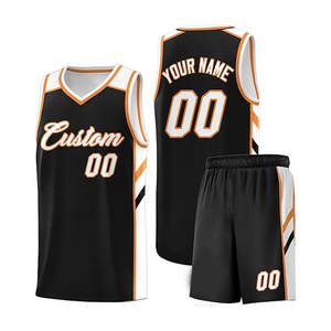 Uniforme de basket-ball respirant de haute qualité pour adultes vêtements d'équipe sportive impression par sublimation Logo ensemble de maillots de sport - Product Image 1