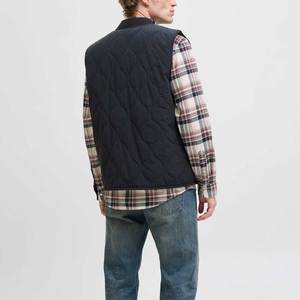 Chaleco Acolchado Informal con Capucha y Logotipo Personalizado Directo de Fábrica, Chaqueta Ligera y Cálida, Tejido Resistente al Agua, Colores de Marca Personalizados - Product Image 2