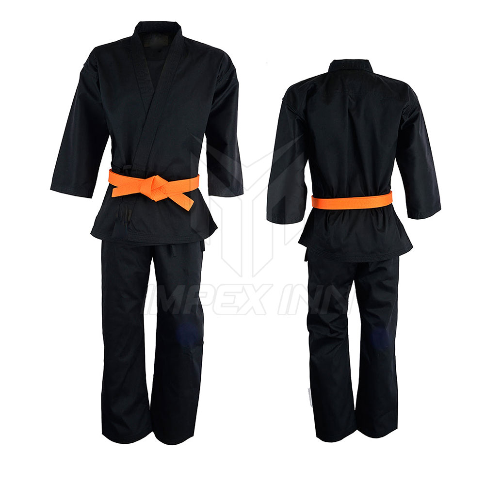 2025 Best Selling Men's 100% Cotton Karate Uniform Lightweight Training Martial Art Clothing with OEM Service Available