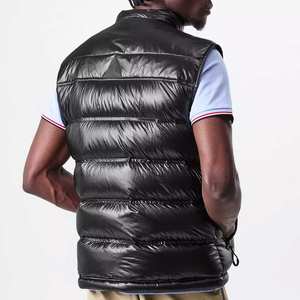 Chaleco Acolchado de Lona Impermeable y Ecológico para Hombre, Estilo Casual, Duradero, para Invierno, sin Mangas, con Logotipo OEM/ODM, Venta al Por Mayor - Product Image 5