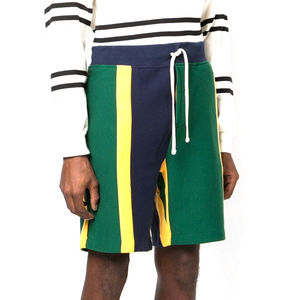 Shorts d'été en coton polyester pour hommes Shorts décontractés Nouveau style personnalisé Logo lettre impression extérieure attache élastique - Product Image 1