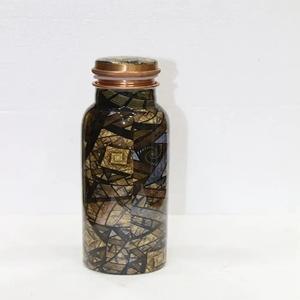 Botella de agua de cobre de calidad superior Drinkware Multicolor Floral Etiqueta Impresión Botella Drinkware Botella Artículos de utilidad - Product Image 2