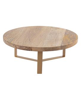 Medium Size Round <b>Pizza</b> Display Stand in Metal and Wood Stylish Enamel Design Perfect for Kitchenware and Table Use - Product Image 6