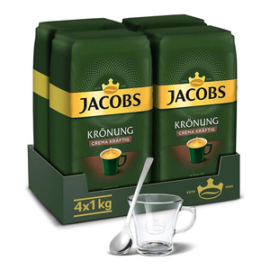 Mejor precio Jacobs Cafe Crema 500g Granos de café Tostado aromático de alta calidad Sabor a crema espresso equilibrado Ideal para hoteles - Product Image 5