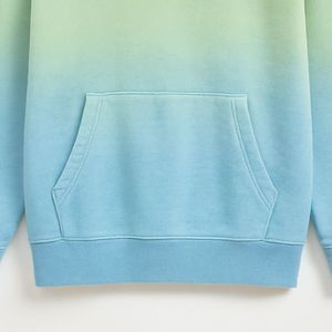 Sudadera con capucha unisex Vintage lavada de algodón puro pesado personalizada Sudadera con capucha estampada de cera informal de algodón puro para hombre - Product Image 6