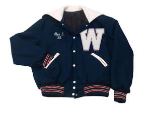 Vente en gros Vestes et manteau d'hiver en plein air pour hommes, sports universitaires, en coton, bombardier Letterman, veste universitaire de baseball pour homme - Product Image 1