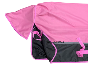 Vente en gros de tapis de participation d'hiver imperméables 1200D personnalisés couverture stable équipement pour chevaux produits équestres - Product Image 3